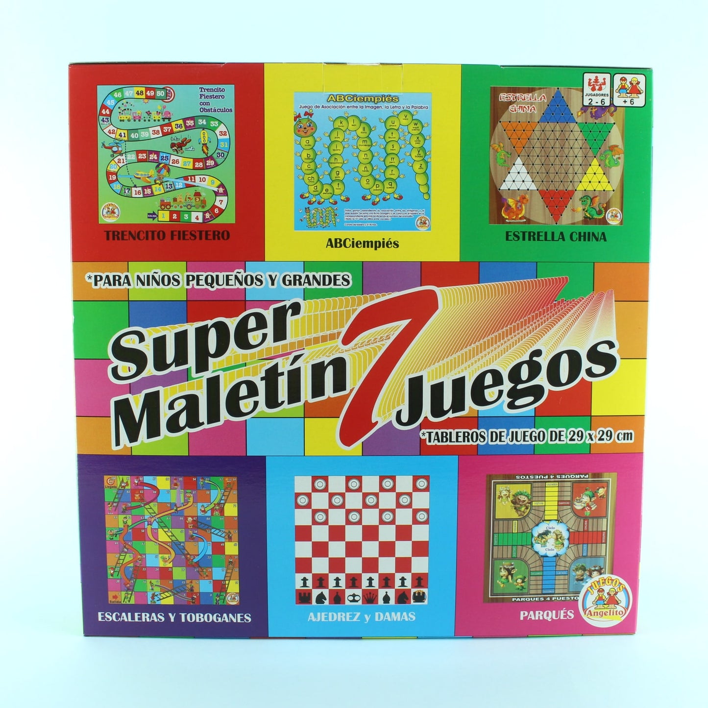 SuperGame Set® Super Maletín 7 Juegos