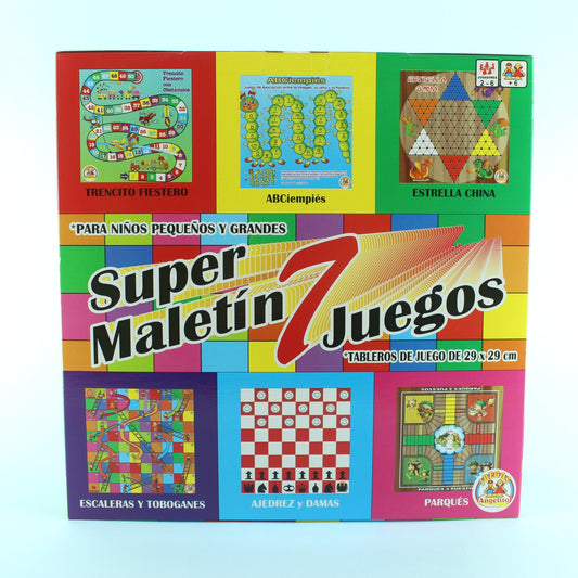 SuperGame Set® Super Maletín 7 Juegos